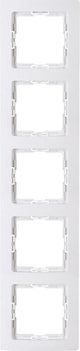 Kopp hk05 cadre de recouvrement 5 voies blanc arctique - 4621570