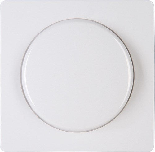 Kopp hk05 plaque de recouvrement blanc arctique + variateur à bouton - 4621430