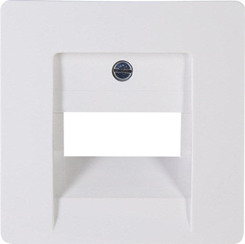 Kopp hk05 plaque de recouvrement blanc arctique utp double - 4621460