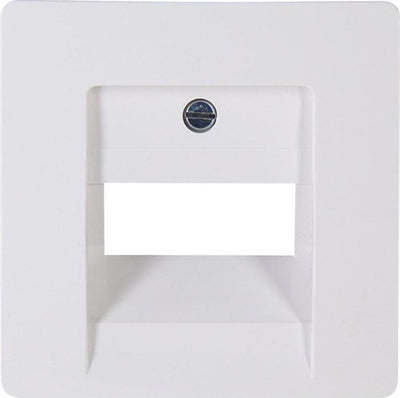Kopp hk05 plaque de recouvrement blanc arctique utp double - 4621460