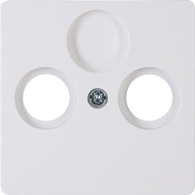 Kopp hk05 plaque de recouvrement blanc arctique pour câble coaxial - 4621440
