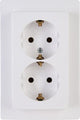Kopp hk05 prise encastrable blanc arctique ra double - 4621520