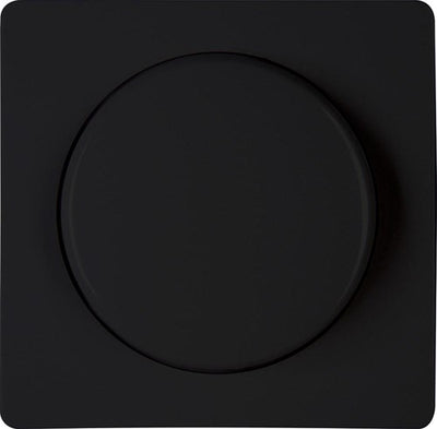 Kopp hk05 plaque de recouvrement noir mat + bouton variateur - 4621630