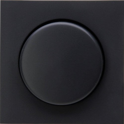 Kopp hk07 plaque de recouvrement anthracite + bouton variateur - 4623030