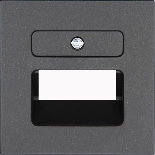 Kopp hk07 plaque de recouvrement anthracite utp double - 4623060