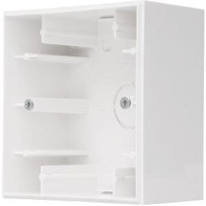 Kopp hk07 boîtier en saillie 1 voie blanc pur mat - 4624300