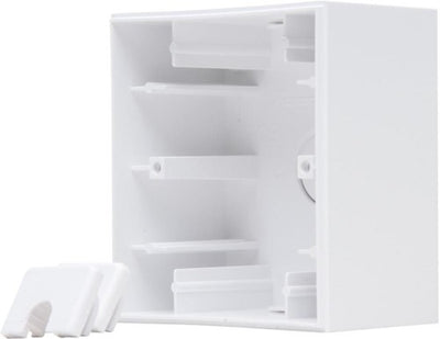 Kopp hk07 boîtier en saillie 1 voie blanc pur mat - 4624300