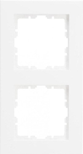 Kopp hk07 cadre de couverture double blanc mat pur - 4624210