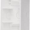 Kopp hk07 boîtier en saillie 3 voies blanc pur mat - 4624320