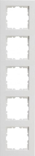 Kopp hk07 cadre de couverture à 5 volets blanc pur mat - 4624240