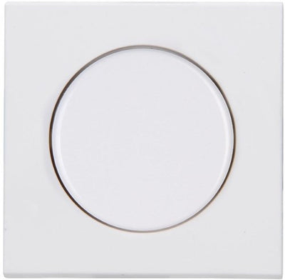 Kopp hk07 plaque de recouvrement blanc mat pur + variateur à bouton - 4624030