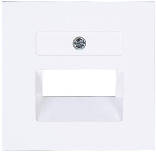 Kopp hk07 plaque de recouvrement blanc mat pur utp double - 4624060