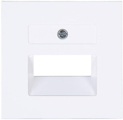 Kopp hk07 plaque de recouvrement blanc mat pur utp double - 4624060