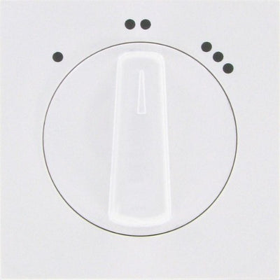 Kopp hk07 plaque de recouvrement blanc pur mat + bouton interrupteur 3 positions - 4624080