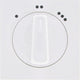 Kopp hk07 plaque de recouvrement blanc pur mat + bouton interrupteur 3 positions - 4624080