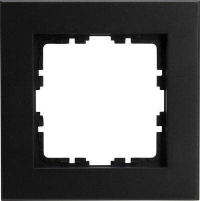 Kopp hk07 cadre de couverture 1 pli noir pur mat - 4624700