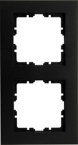 Kopp hk07 cadre de couverture double noir mat pur - 4624710