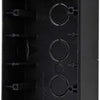 Kopp hk07 boîtier en saillie 2 voies noir pur mat - 4624810