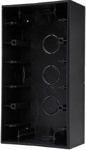 Kopp hk07 boîtier en saillie 2 voies noir pur mat - 4624810