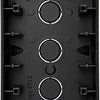 Kopp hk07 boîtier en saillie 2 voies noir pur mat - 4624810