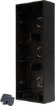 Kopp hk07 boîtier en saillie 3 voies noir pur mat - 4624820