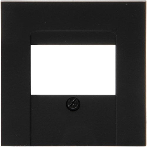 Kopp hk07 plaque de recouvrement USB noir mat pur - 4624570