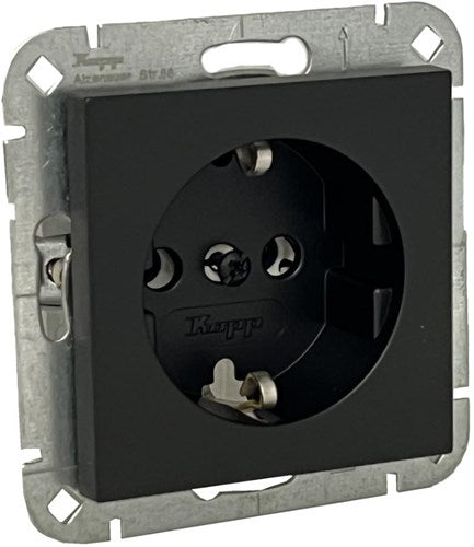 Kopp hk07 prise encastrable noir pur mat ra - 4624600