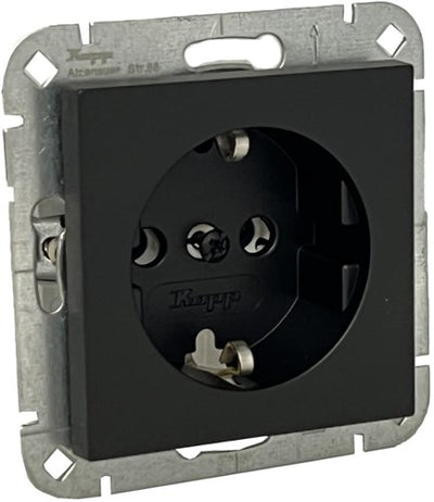 Kopp hk07 prise encastrable noir pur mat ra - 4624600