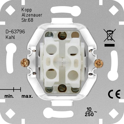 Pressostat aveugle intégré Kopp