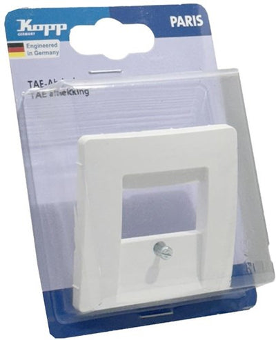Kopp paris plaque de recouvrement blanc arctique USB - 4625070