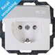 Kopp paris prise encastrable blanc arctique avec couvercle - 4625110