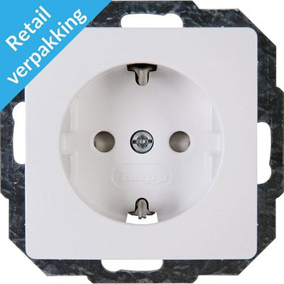 Kopp Paris Prise encastrable RA blanc arctique + sécurité enfant - 4625100