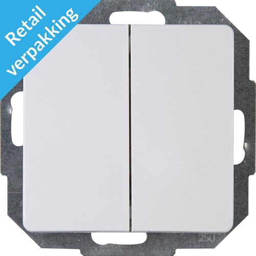 Inverseur + bascule Kopp paris blanc arctique - 4625002