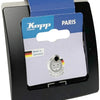 Kopp paris cadre de couverture 1 pli noir mat - 4625330
