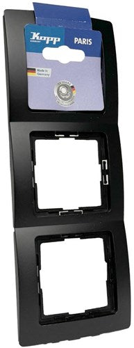 Kopp paris cadre de couverture 3 volets noir mat - 4625350