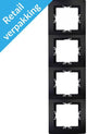 Kopp paris cadre de couverture 4 volets noir mat - 4625360