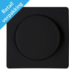 Kopp paris plaque de recouvrement noir mat + variateur à bouton - 4625230