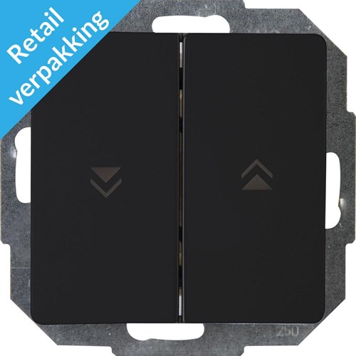 Kopp paris interrupteur + bascule pour stores noir mat - 4625280