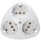 Kopp prise RA encastrable 3 voies blanc arctique - 4677041