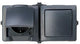 Kopp swd interrupteur combiné en saillie horizontal anthracite - 4628255
