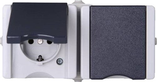 Kopp swd prise en saillie ra double horizontale - 6628120