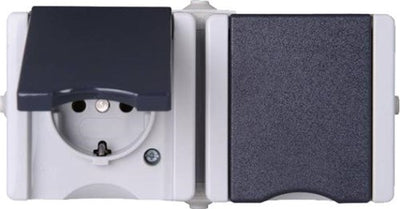Kopp swd prise en saillie ra double horizontale - 6628120