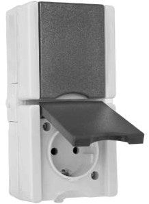 Kopp swd prise en saillie ra double verticale