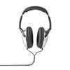 Nedis hpwd1201bk écouteur sur-auriculaire câblé 6,00 m argent noir