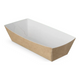 Plateau de croquettes Takeaware a5 kraft blanc bio (400 pièces)