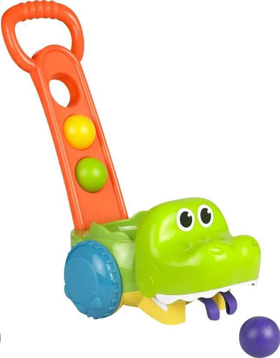 Poussez le crocodile avec des balles et du son