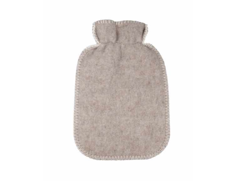 Villgrater natur kruikhoes schapenwol brun doux