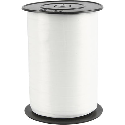 Ruban à friser 10mm 250m blanc