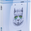 Abattant WC Cornat thermoplastique sc lama 3d xx - ksdsc150