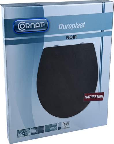 Abattant WC Cornat duroplast sc stone zw - ksdsc240